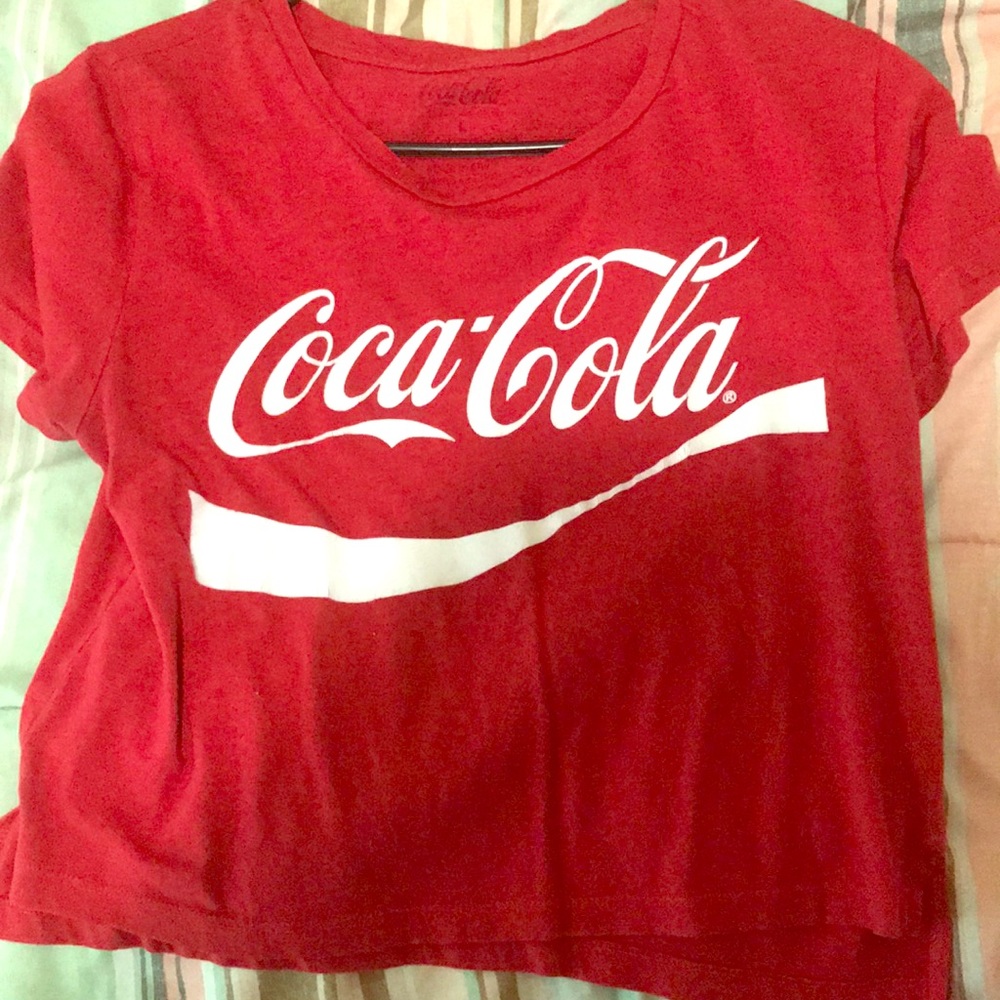 A Coca Cola shirt